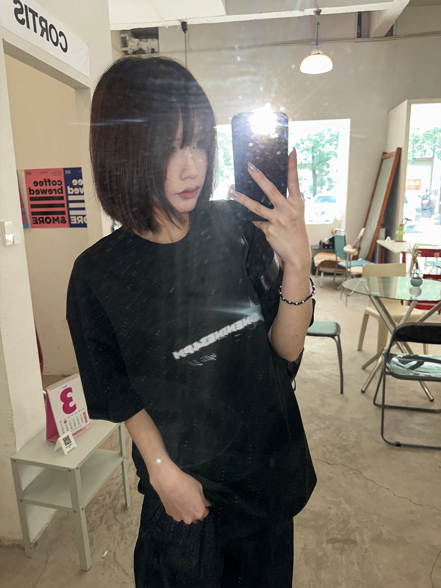 ONENINE34PM 丨[NEON NIGHT SKY] T-shirt