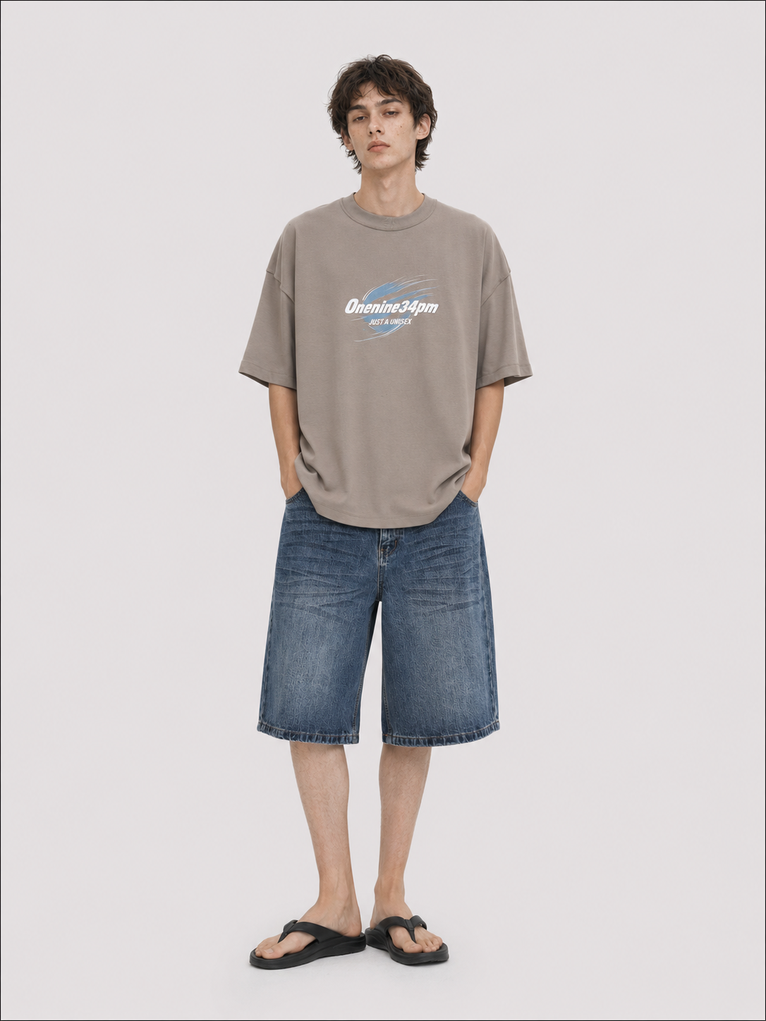 ONENINE34PM 丨[BLUE AFTERBURNER] T-shirt