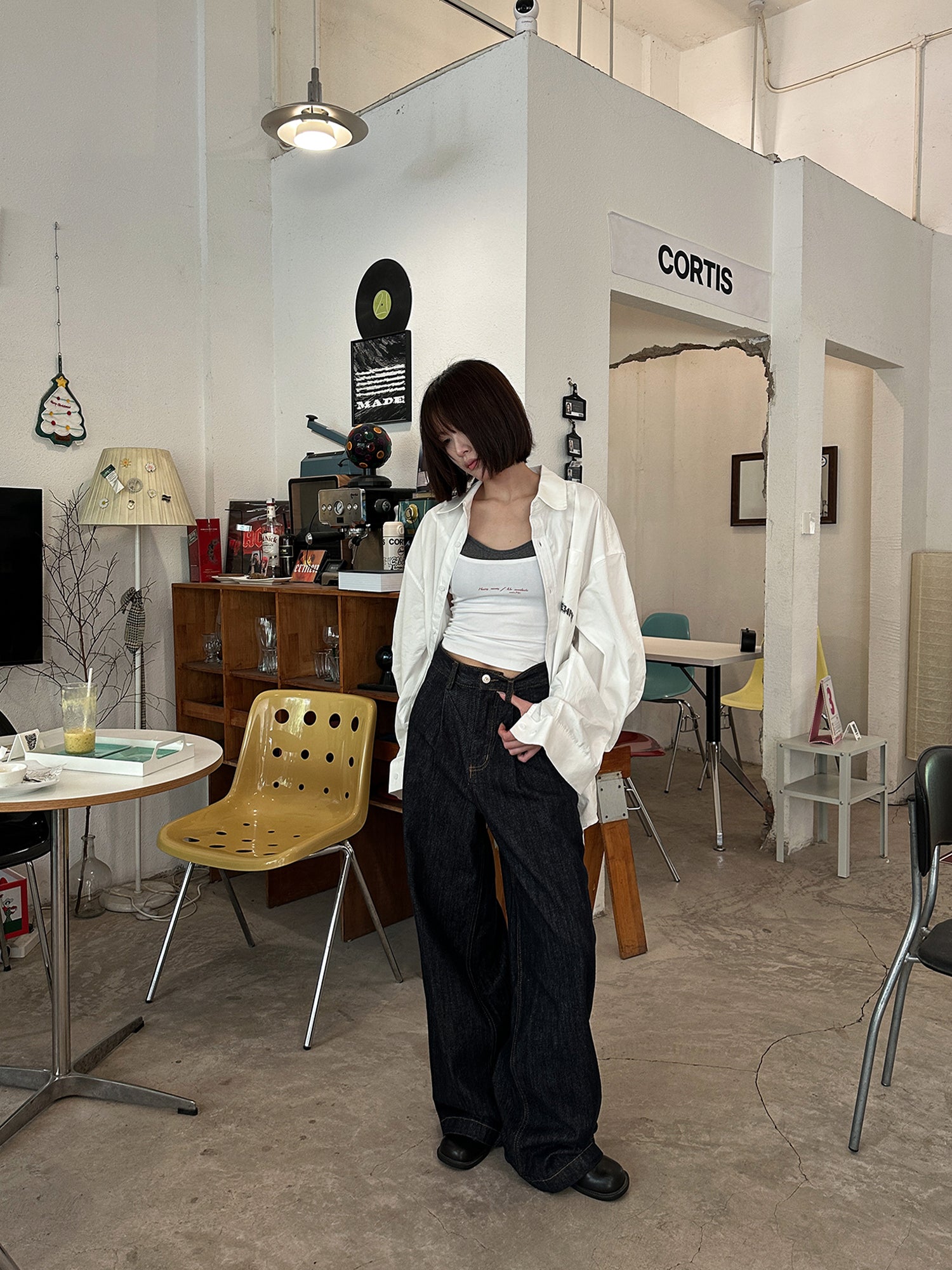 ONENINE34PM 丨[BASIC OBSESSION] STRAIGHT CUT JEANS