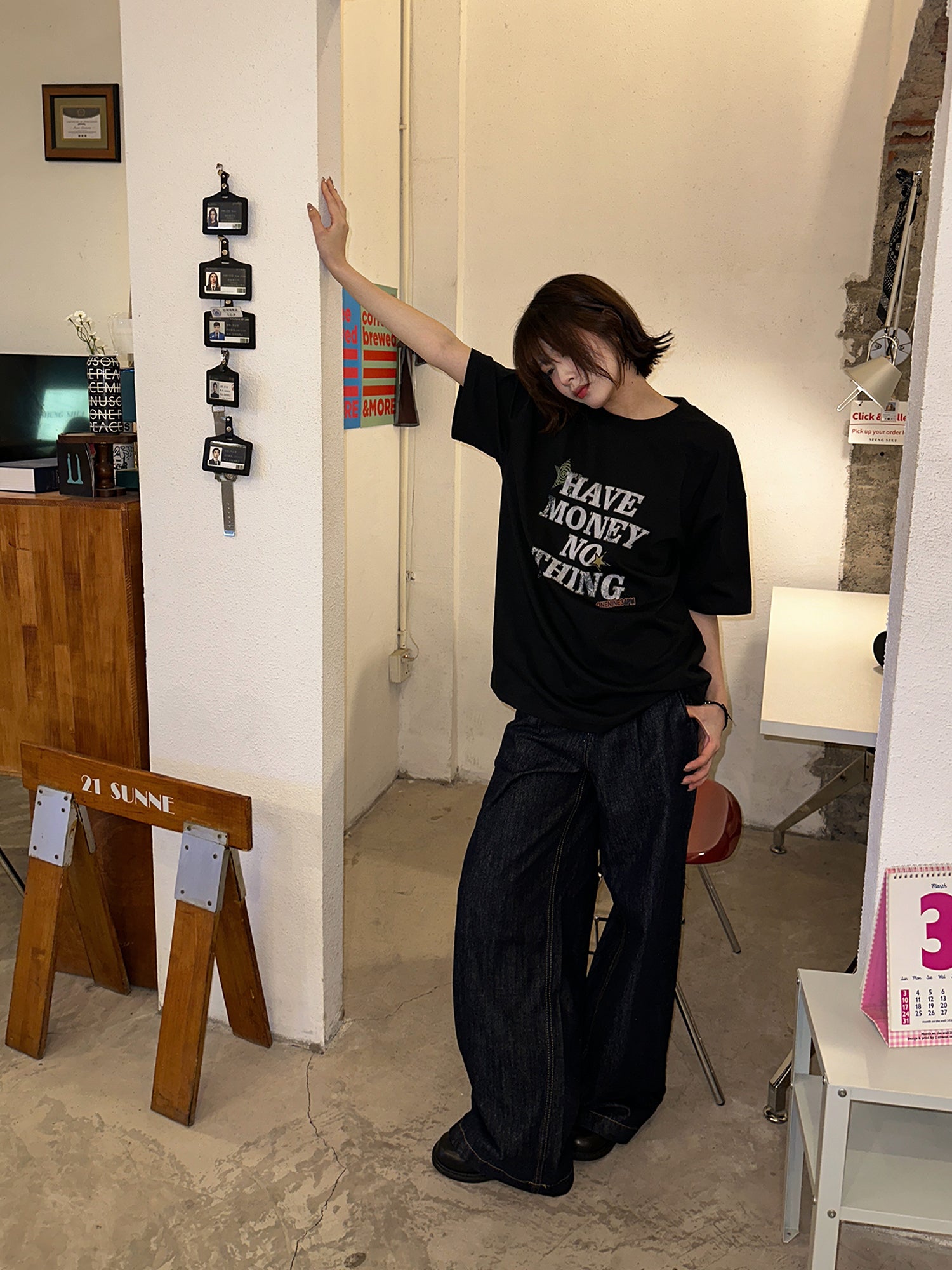 ONENINE34PM 丨[SCREEN NOISE] T-shirt