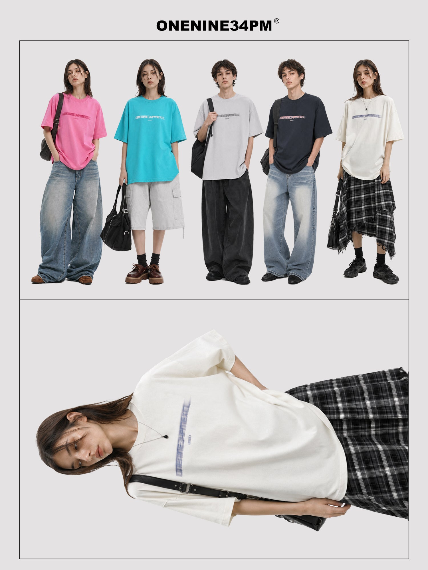 ONENINE34PM 丨[BLURRED PHANTOM] T-shirt